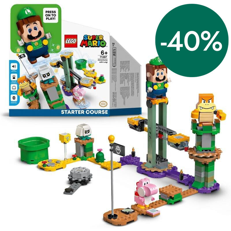 LEGO&reg; Super Mario Aventures amb Luigi 71387