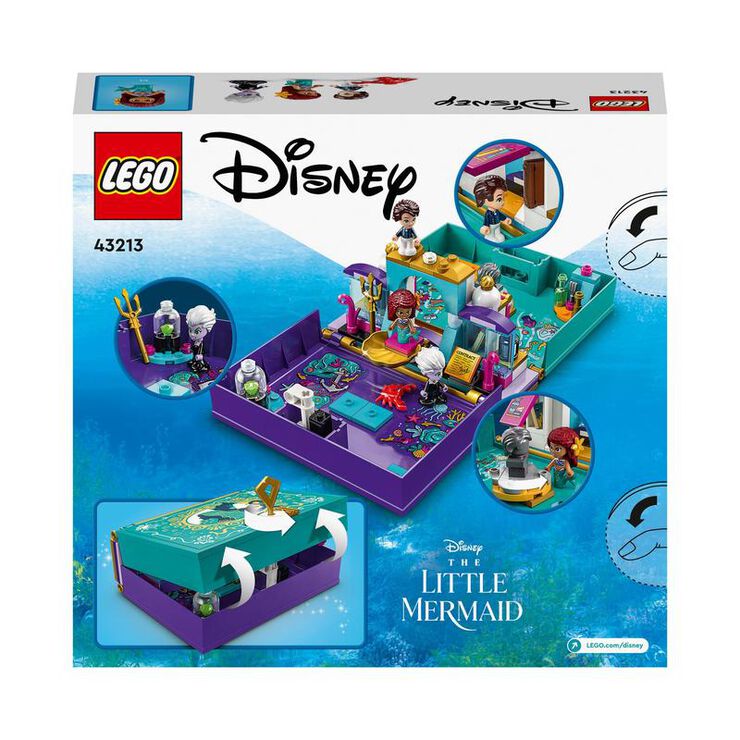 LEGO® Disney Princess La Sireneta Llibre de contes 43213