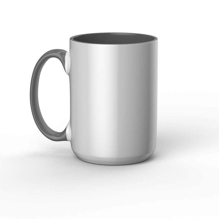 Taza Mug Press 440 ml interior gris
