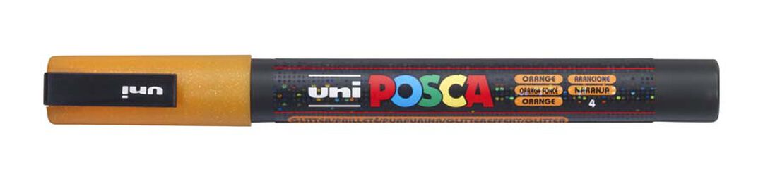 Marcador Posca PC-3M 0,9-1,3 mm. Purpurina 8 colores