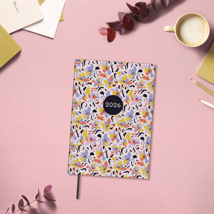 Agenda Finocam Porto DS Y10 sem/vista vertical cas 2026 Malva