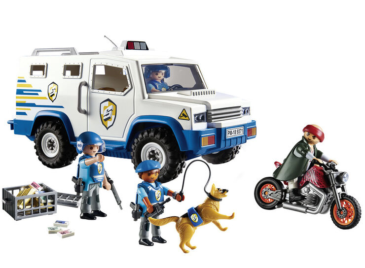 Playmobil City Action Coche de policía blindado 9371