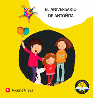 El Aniversario De Anto&ntilde;ita. Cuentaletras Nivel 2 (&Ntilde;). Letra De Palo