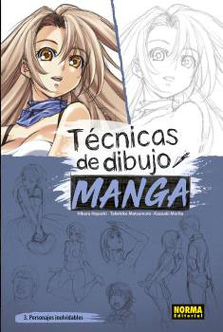 Técnicas de dibujo manga 3 - personajes