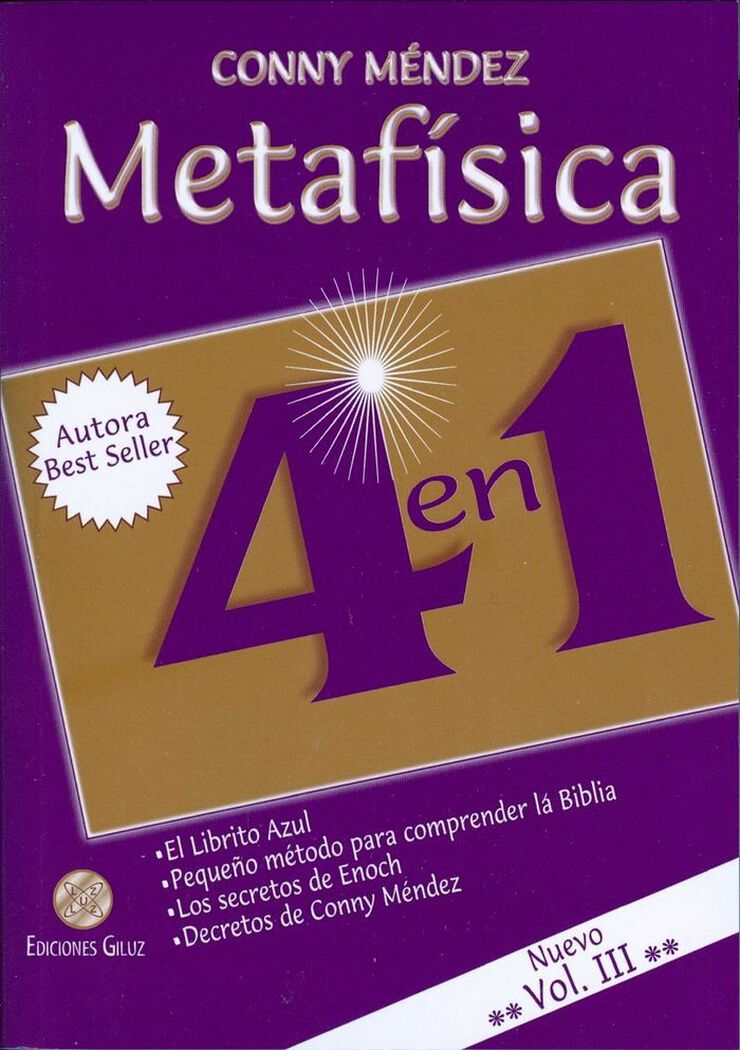 Metafísica 4 en 1. Vol. III