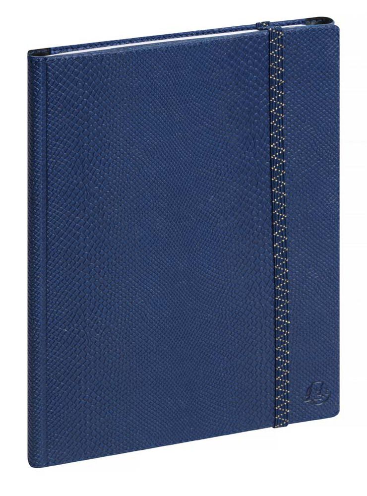 Agenda 17 meses Quo Vadis All in one A5 sem/vista mult. 2025-26 azul