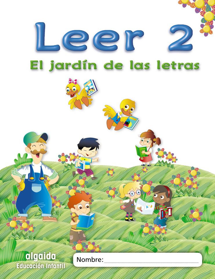 LEER 2 JARD&Iacute;N LETRAS INFANTIL Algaida Quaderns 9788498776058