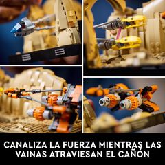 LEGO® Star Wars TM Diorama: Carrera de Vainas de Mos Espa 75380