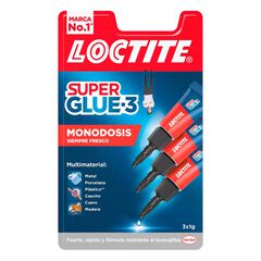 Cola líquida Loctite Superglue-3monodosi 3u