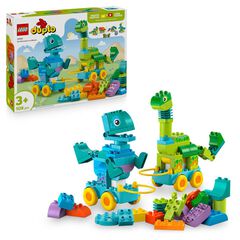 LEGO® DUPLO Town Dinosaurios sobre Ruedas 3en1 10451