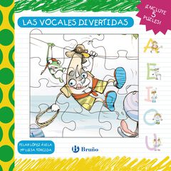 Las vocales divertidas - Libro puzle Las vocales divertidas - Libro puzle