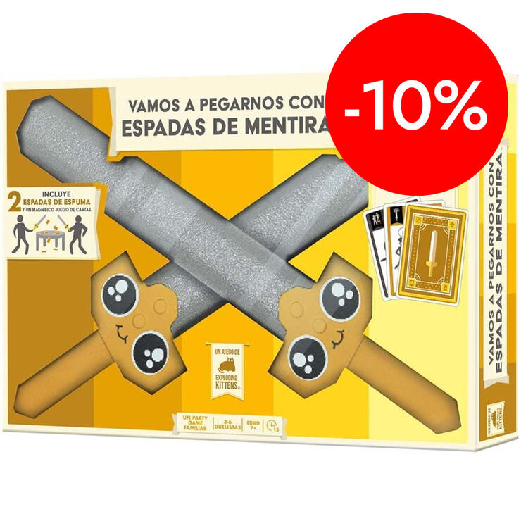 Vamos a Pegarnos con Espadas de Mentira