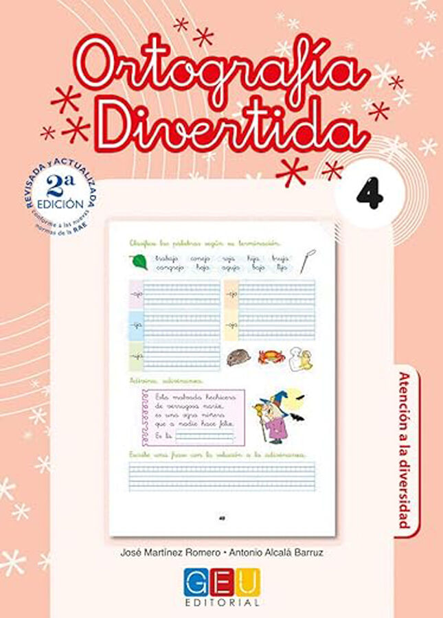 Ortograf&iacute;a Divertida 4 GEU