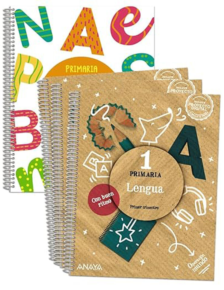 Lengua 1. Con Buen Ritmo. (Incluye Punto de Lectura 1.)