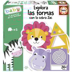 Explora las formas con la cebra Zac