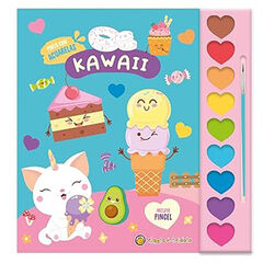 Pinto con acuarelas - Kawaii