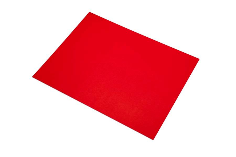 Cartulina Fabriano 220g 23x32cm rojo 50u
