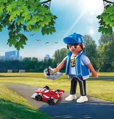 Playmobil City Adolescente con coche RC 70561