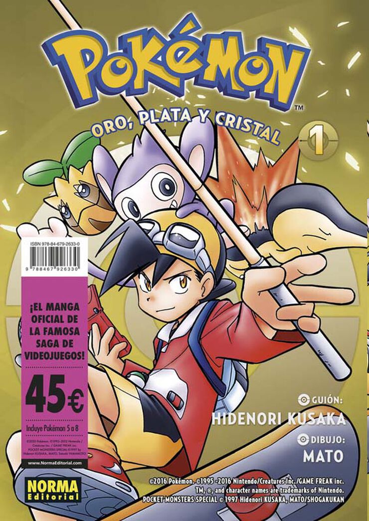 Pack de iniciación Pokémon 3 (Oro, Plata y Cristal)