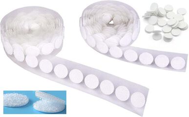 Pastillas autoadhesivas velcro 2 cm 48u