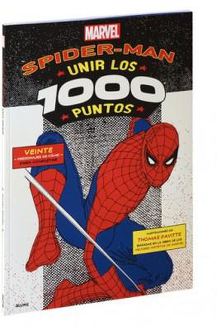 Spiderman. Unir los 1000 puntos