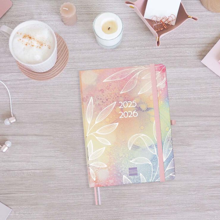 Agenda Finocam 18 meses M5 sem/vista mult 2025-26 pretty