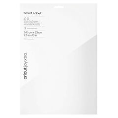 Cricut Xtra Etiquetas Smart imprimible removible blanco 3 hojas