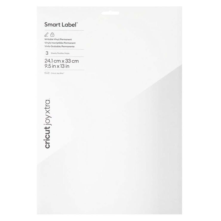 Xtra Etiquetas Smart imprimible removible blanco 3 hojas