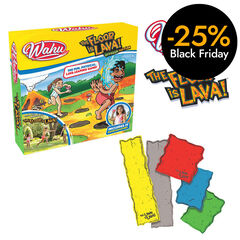 The floor is lava! Outdoor edition