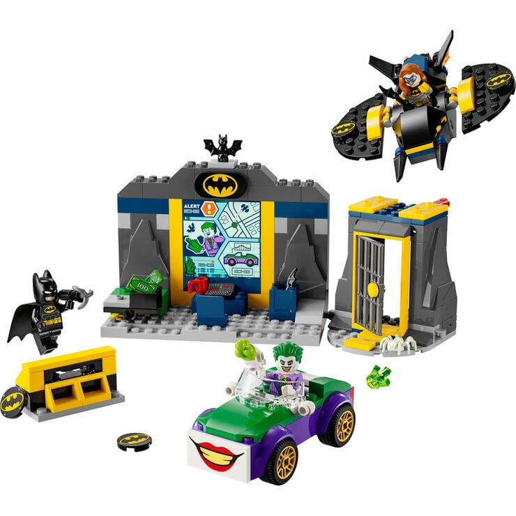 LEGO® Super Heroes Batcueva con Batman™, Batgirl™ y The Joker™ 76272