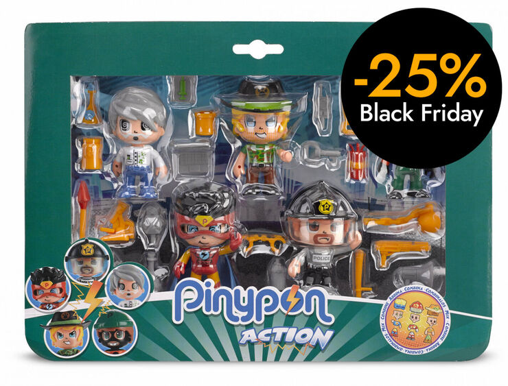Figuras Pinypon Action 5U