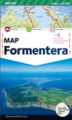 Formentera mapa - Angl&egrave;s