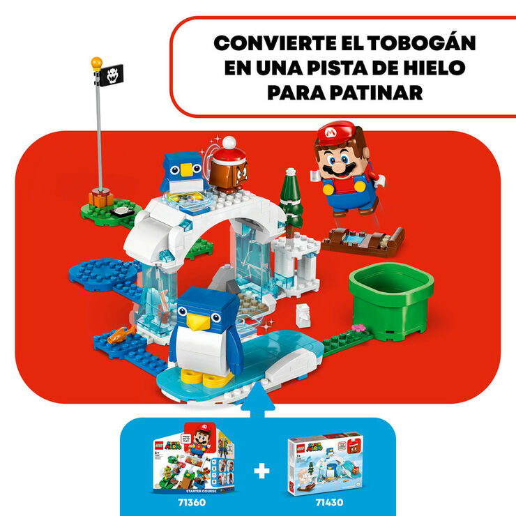 LEGO®  Super Mario Set de Expansión: Aventura en la nieve de la familia Pingüi 71430