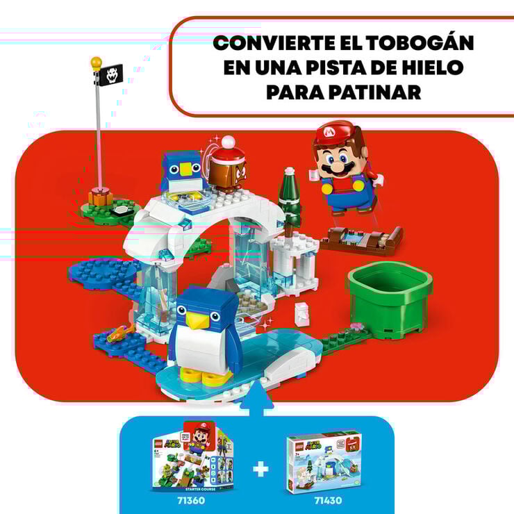LEGO® Super Mario Set de Expansión: Aventura en la nieve de la familia Pingüi 71430