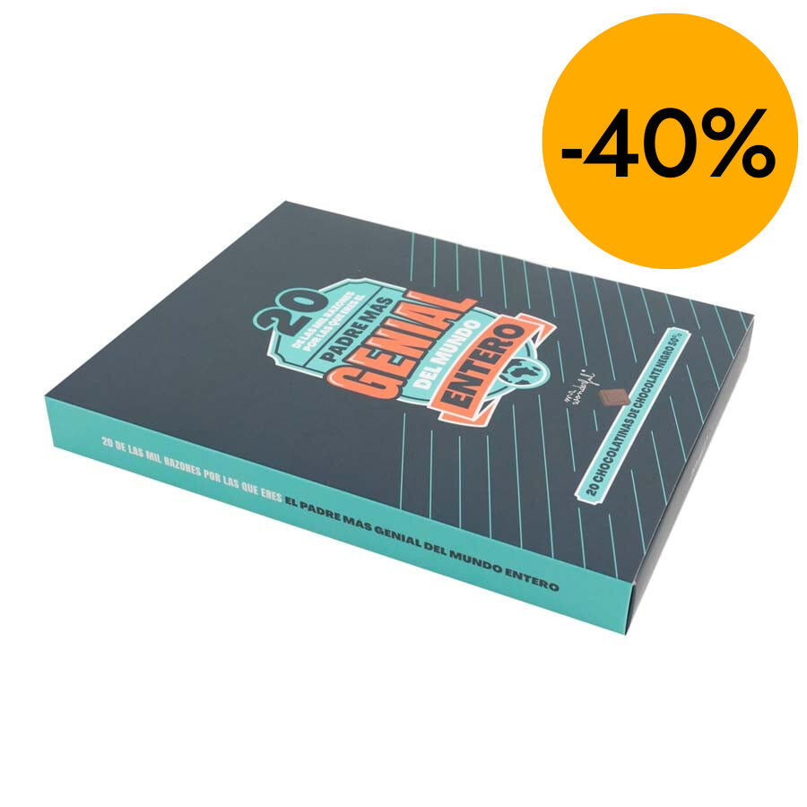 Libro de chocolatinas Mr. Wonderful Pap&aacute; 20 mil razones&hellip;