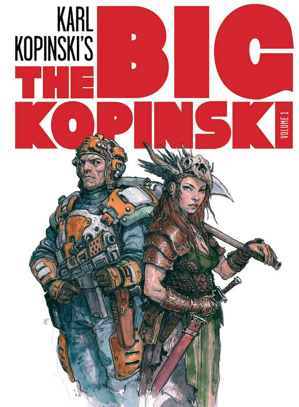 THE BIG KOPINSKI Vol.1 - Sketches e Illustraciones de Karl Kopinski