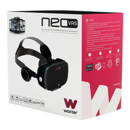 GAFAS VIRTUALES WOXTER NEO VR5 BLANCAS GAFAS VIRTUALES WOXTER NEO VR5 BLANCAS