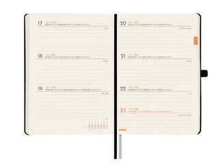 Agenda Finocam Textura M4 sem/vista h cat 2025 negro