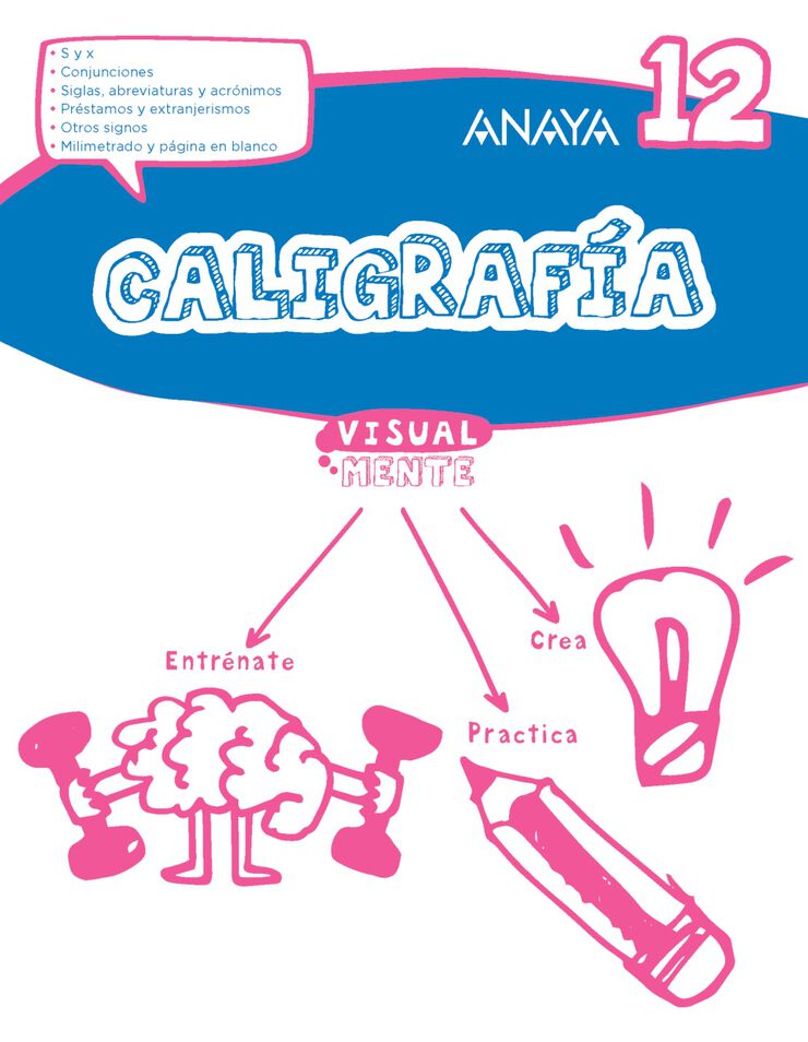 Caligrafa 12 Primaria Ed. Anaya