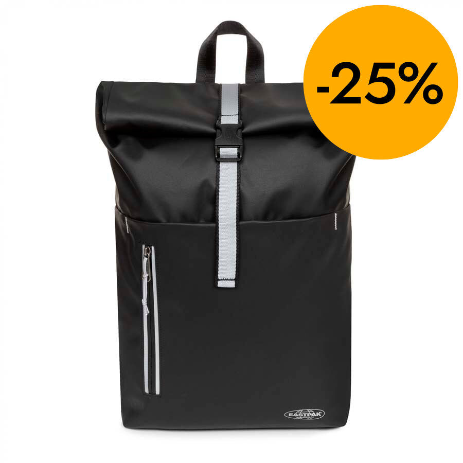 Mochila Eastpak Up Roll Tarp Black Reflect