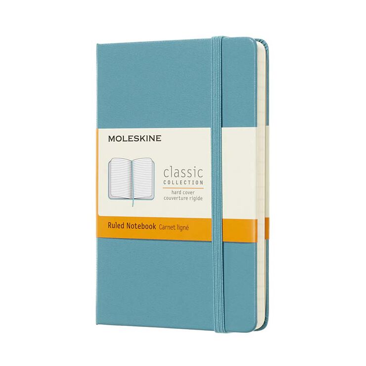 Llibreta Moleskine P Blau Ratlla