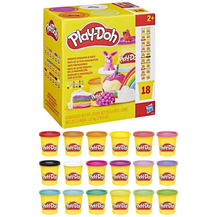 Play-Doh Pack 18 botes