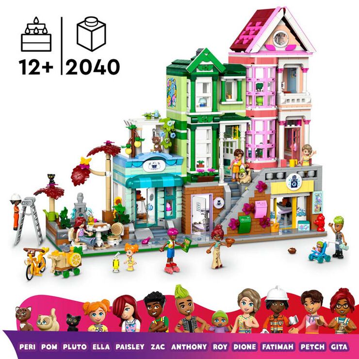 LEGO® LEGO Friends Apartamentos y Tiendas de Heartlake City 42670