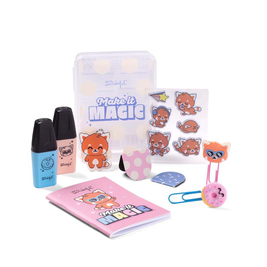 Kit Mr. Wonderful per pesonalitzar agenda Make it magic