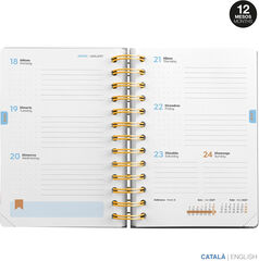 Agenda Escolar Activa W-O S/V Cat. 2026-2027 Soles
