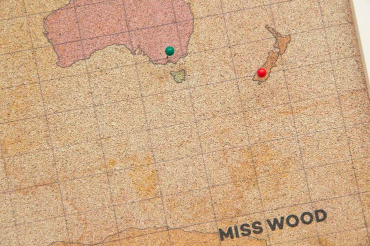 Mapa suro M Miss Wood Old School amb marc