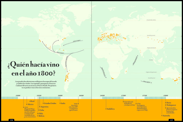 La carta de vinos, por favor. Nuevo atlas de las regiones vinícolas del mundo.