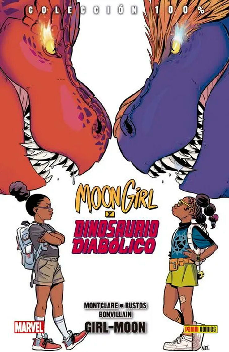 100% Marvel HC. Moon Girl y Dinosaurio Diabólico 4