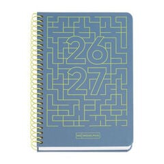 Agenda Escolar Activa D/P Mult. 2026-2027 Lab. Blau
