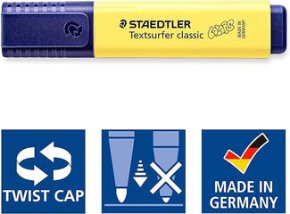 Marcador Staedtler Textsurfer Vintage groc